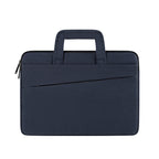 Plush Fashion Hub laptop bag and business briefcase with padded compartments and sleek black design for professional use.