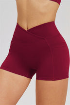 Fitglutes Activewear sports bra, zip jacket, and shorts 3-piece set for workout and gym activities.