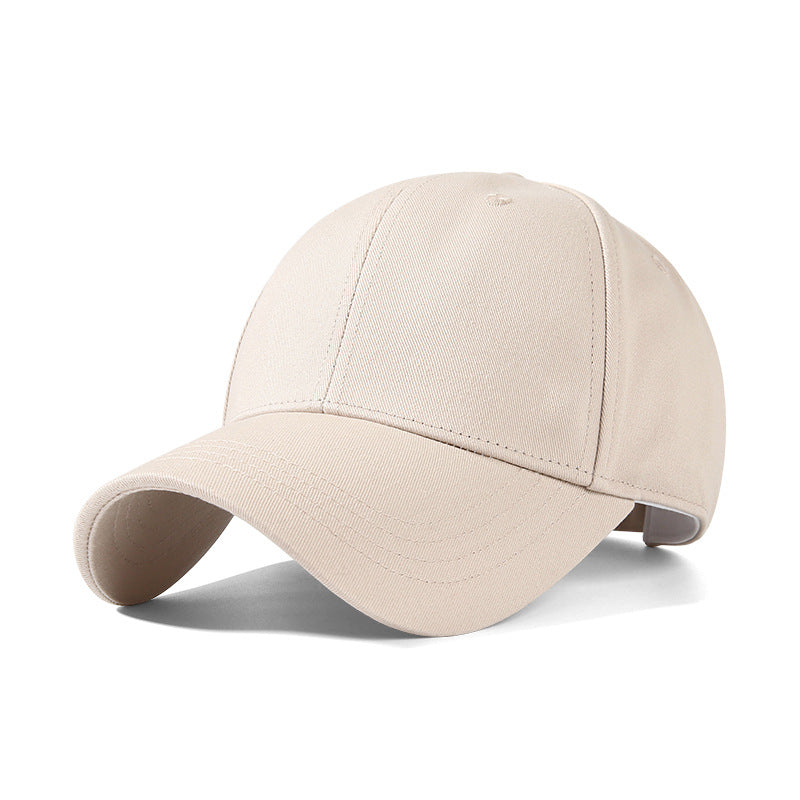 Classic adjustable breathable cotton baseball cap by Trendsi, featuring a casual style with a curved brim and adjustable strap.