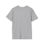 Unisex softstyle T-Shirt by Printify featuring a comfortable fit, casual design, and soft fabric in a solid color.