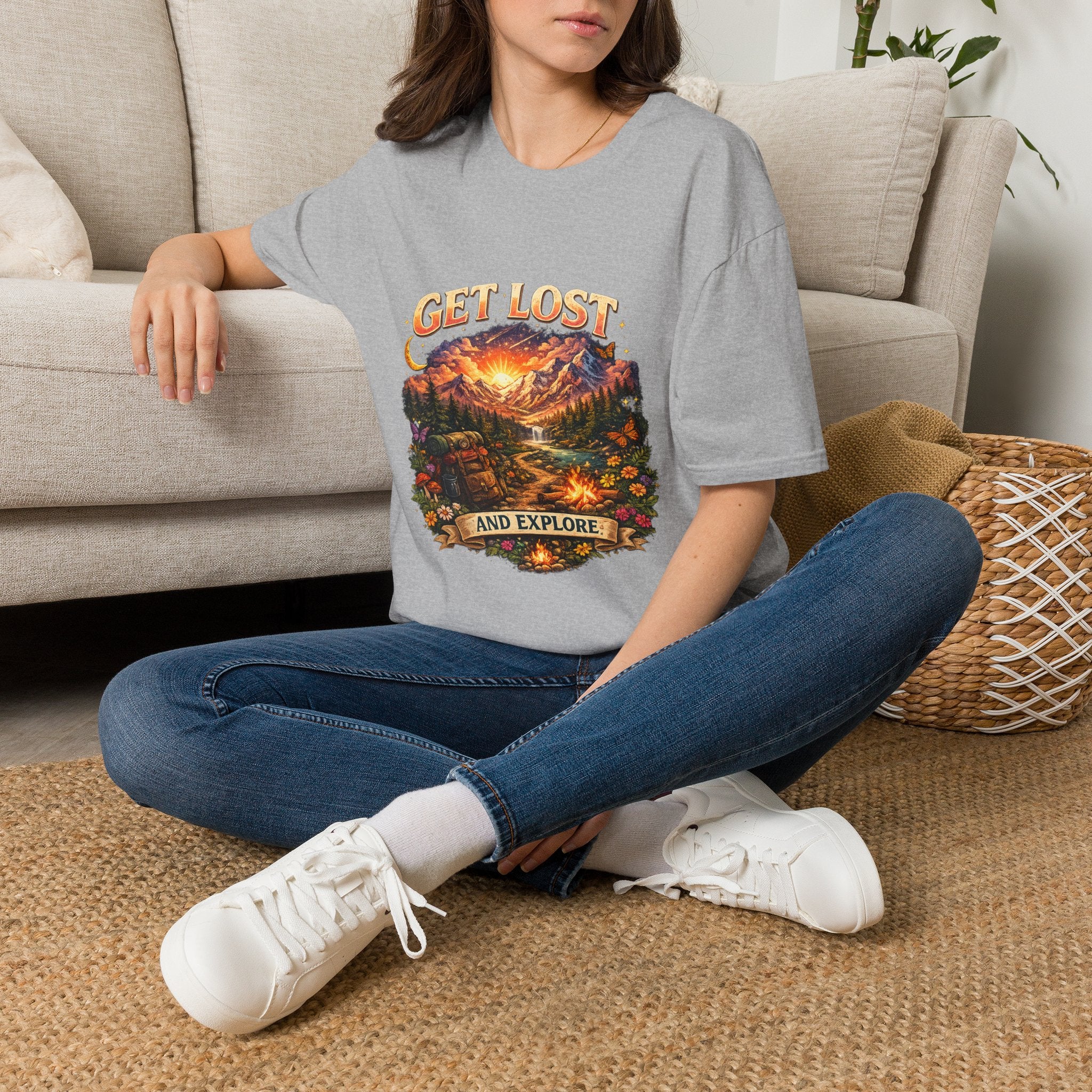 Unisex softstyle T-shirt from Printify featuring a comfortable fit, plain design, and soft fabric in a neutral color.
