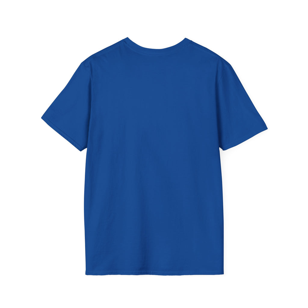 Unisex Softstyle T-Shirt by Printify, showing a comfortable cotton T-shirt with a classic fit and soft fabric in various colors.