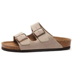 Shopimist double buckle open toe sandals with stylish straps and open toe design, perfect for summer footwear.