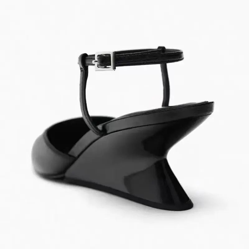Elegant back-strap wedge sandals by eprolo featuring a stylish design and comfortable heel for summer wear.