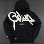 Unisex Casual Loose Letter Embroidered Hoodie