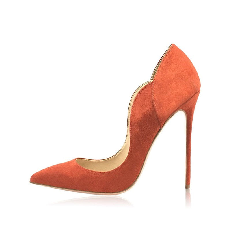 Elegant color-block stiletto pumps by eprolo featuring a sleek design and high heels for a stylish, modern look.