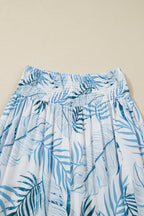Threaded Pear Sophie waistband wide-leg pants with a relaxed fit and high waist, shown in a stylish, flowy fabric.