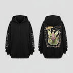 Women’s zip-up sweater jacket from FitiqueFit, casual knit streetwear outerwear with a front zipper and cozy fit.