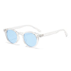 Retro round UV400 sunglasses with tinted frames, European style eye wear by Plush Fashion Hub, stylish and protective eyewear.