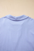 Lilian Dolman Sleeve Polo Shirt Set by Threaded Pear, short sleeve casual polo top with matching shorts, lightweight and stylish.