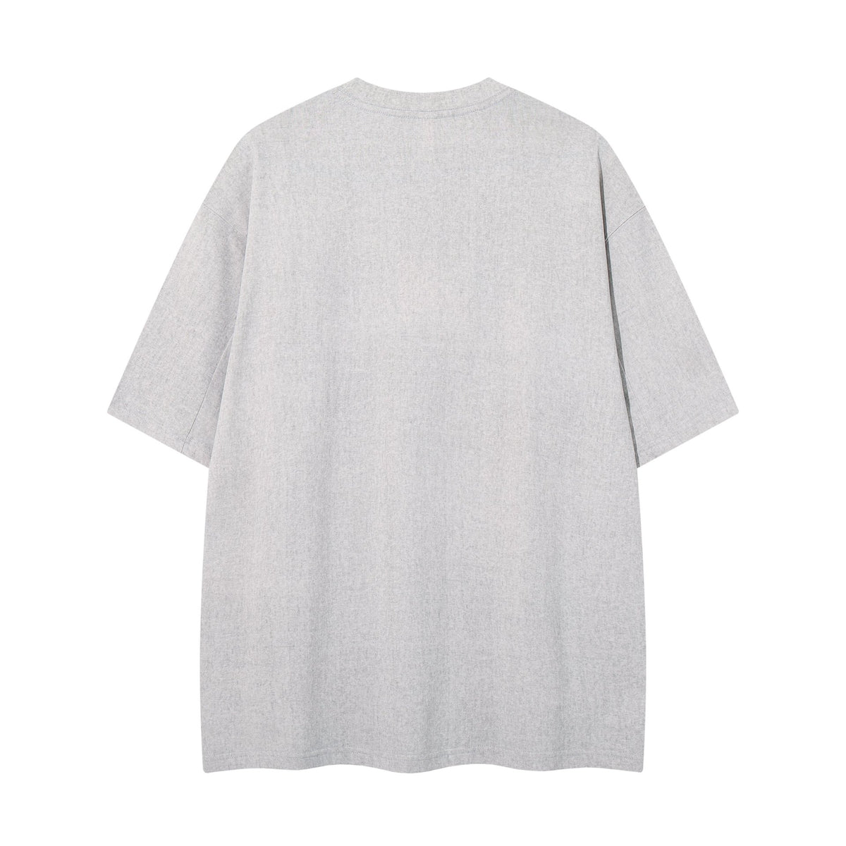 Eprolo digital stamp printed short sleeve top with vibrant colorful pattern on lightweight fabric.