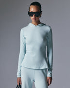 Artless Forever Leni hooded top in soft fabric with a relaxed fit, featuring a hood and stylish design.
