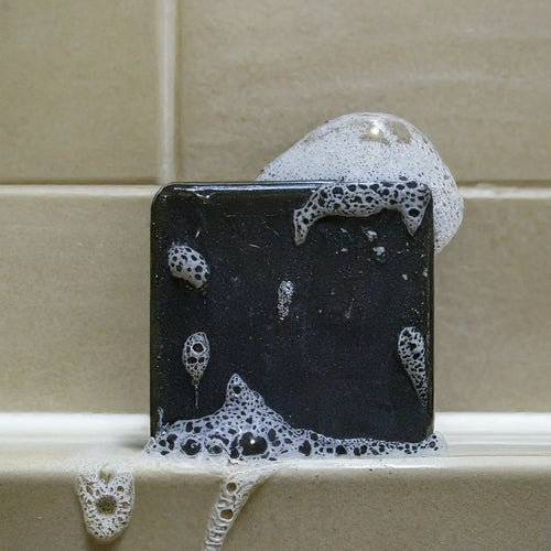 Activated Charcoal and Tea Tree Black Soap Bar - Plush Fashion Hub