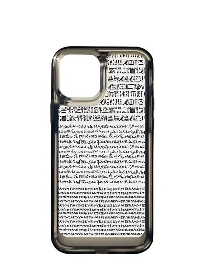 Alphabet Museum Shockproof Phone Case - Plush Fashion Hub