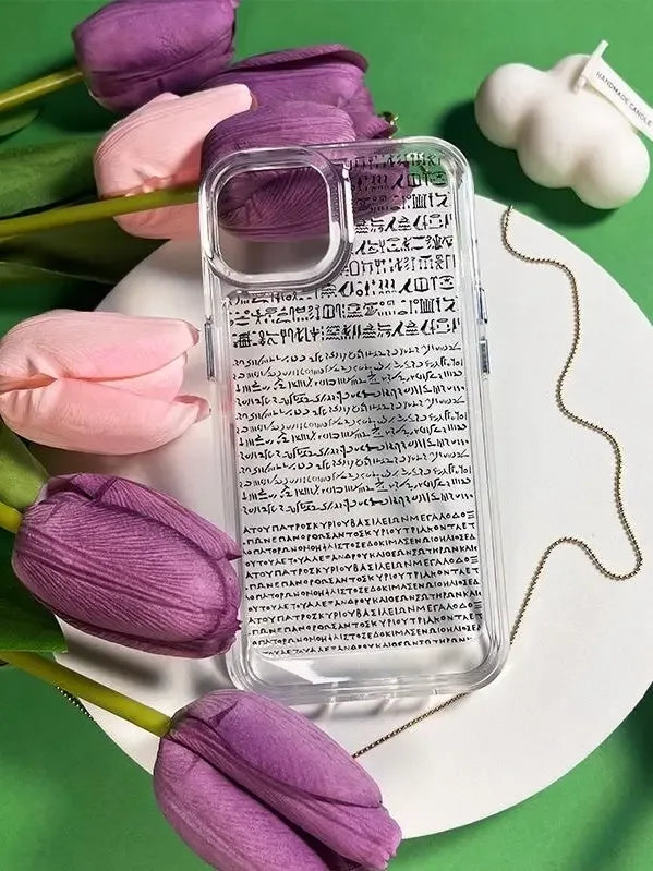 Alphabet Museum Shockproof Phone Case - Plush Fashion Hub