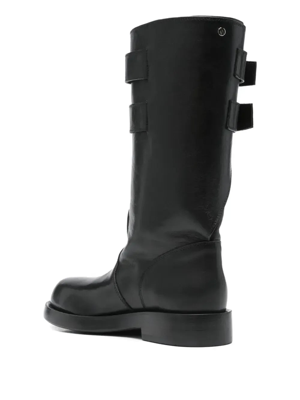 Ann Demeulemeester Women "Osmo" Rounded Boots With Belts - Plush Fashion Hub