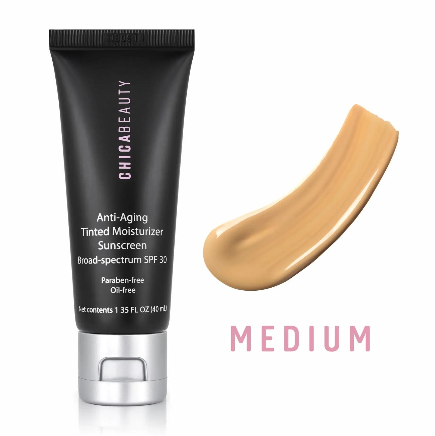 Anti-Aging Tinted Moisturizer Sunscreen Broad-Spectrum SPF 30 by Chica Beauty - Plush Fashion Hub