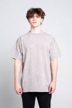 Armored Jeans AJPT300GM stone wash heavy T-shirt, casual men's top with a relaxed fit and textured fabric, in a stone wash finish.