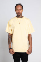 Light blue AJPT300GM Stone Wash Heavy T-shirt from Armor Jeans, showcasing a casual, textured denim-inspired top.