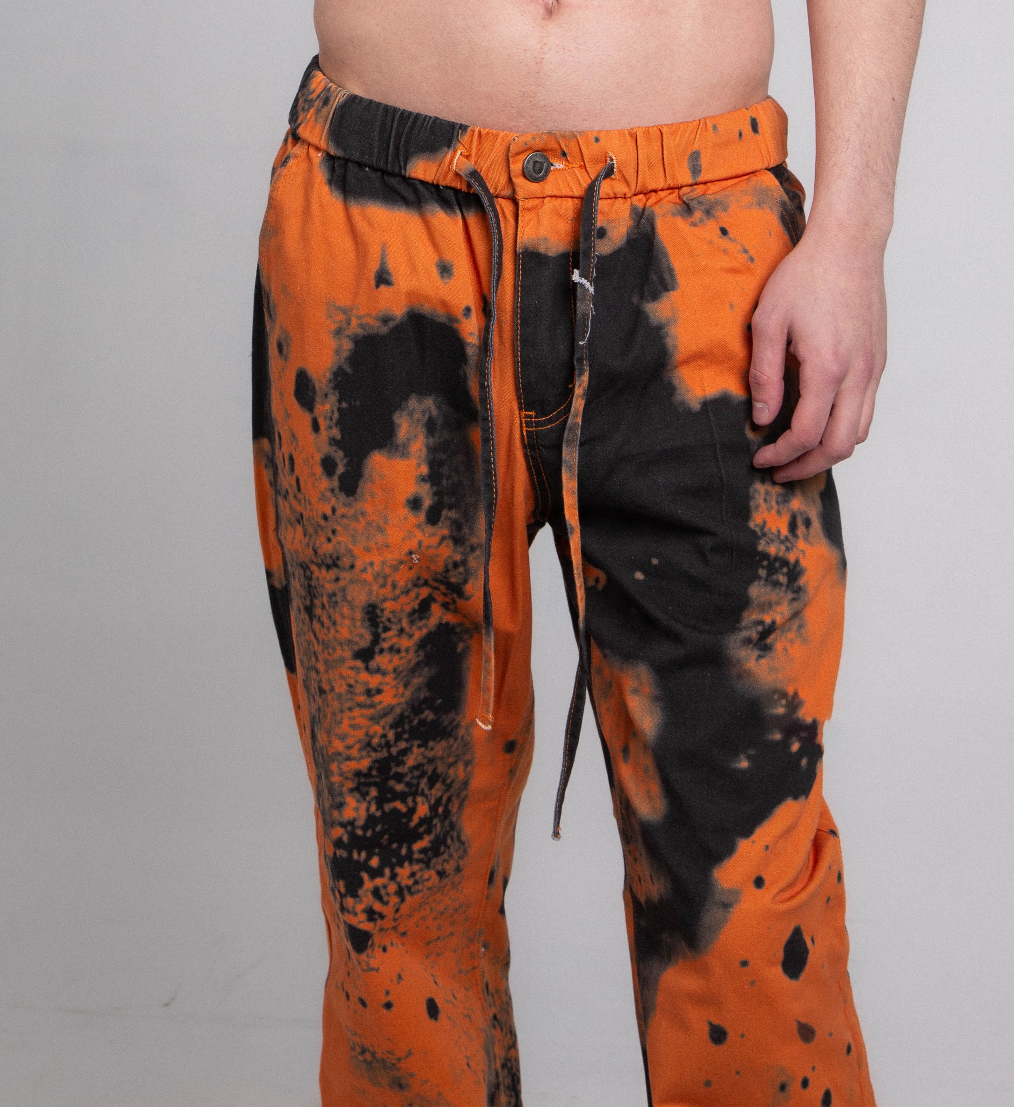 Light blue loose jeans from Armor Jeans AJ04L Color Dye collection, showing relaxed fit and casual style.