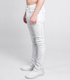 Stacked blue jeans from Armor Jeans ASJ691 Silhouettes collection, showcasing the fit and design of these stylish pants.