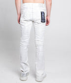 Stacked blue Armor Jeans ASJ691 Silhouettes jeans pants displayed on a model with a focus on fit and style.