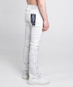 Stacked ASJ691 Silhouettes jeans pants by Armor Jeans, showing the fitted design and denim fabric detail.