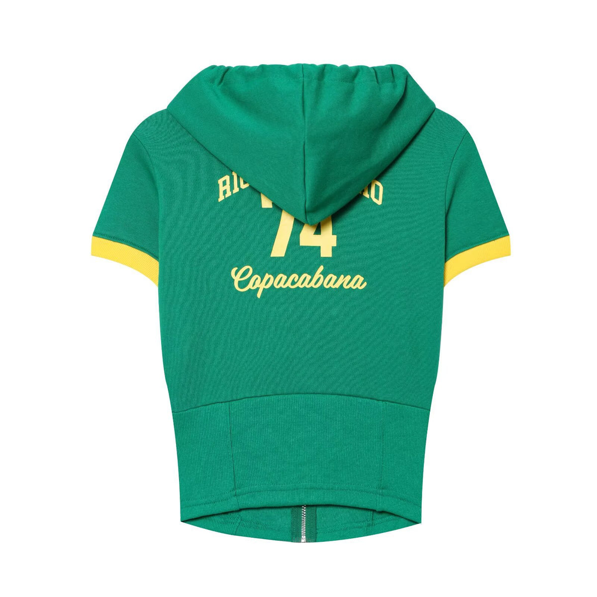 Casual eprolo zipper hoodie with front pockets and adjustable drawstrings, shown in a versatile, comfortable style.