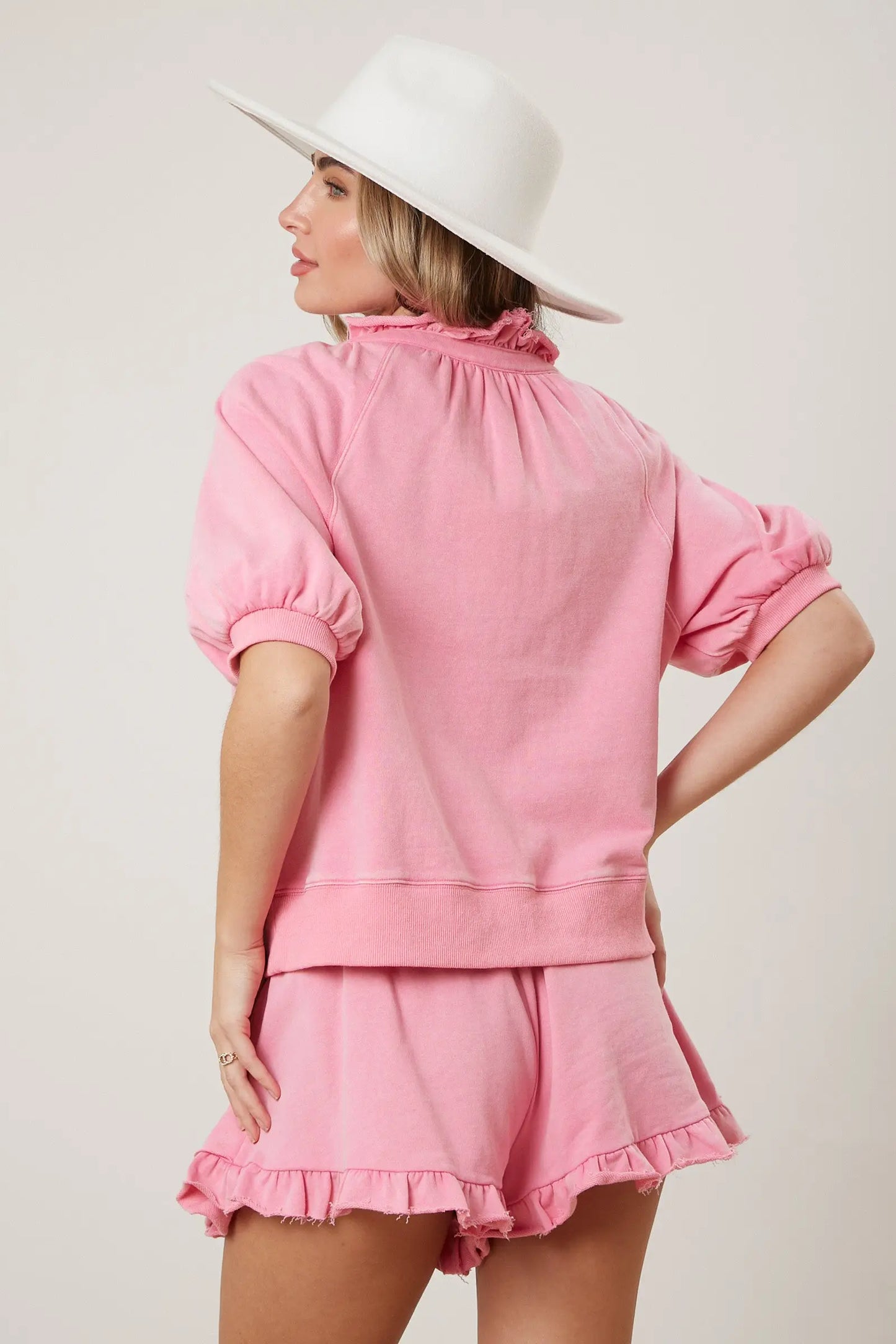 Baby Pink Bermuda Yacht Set Pretty Little Patriot