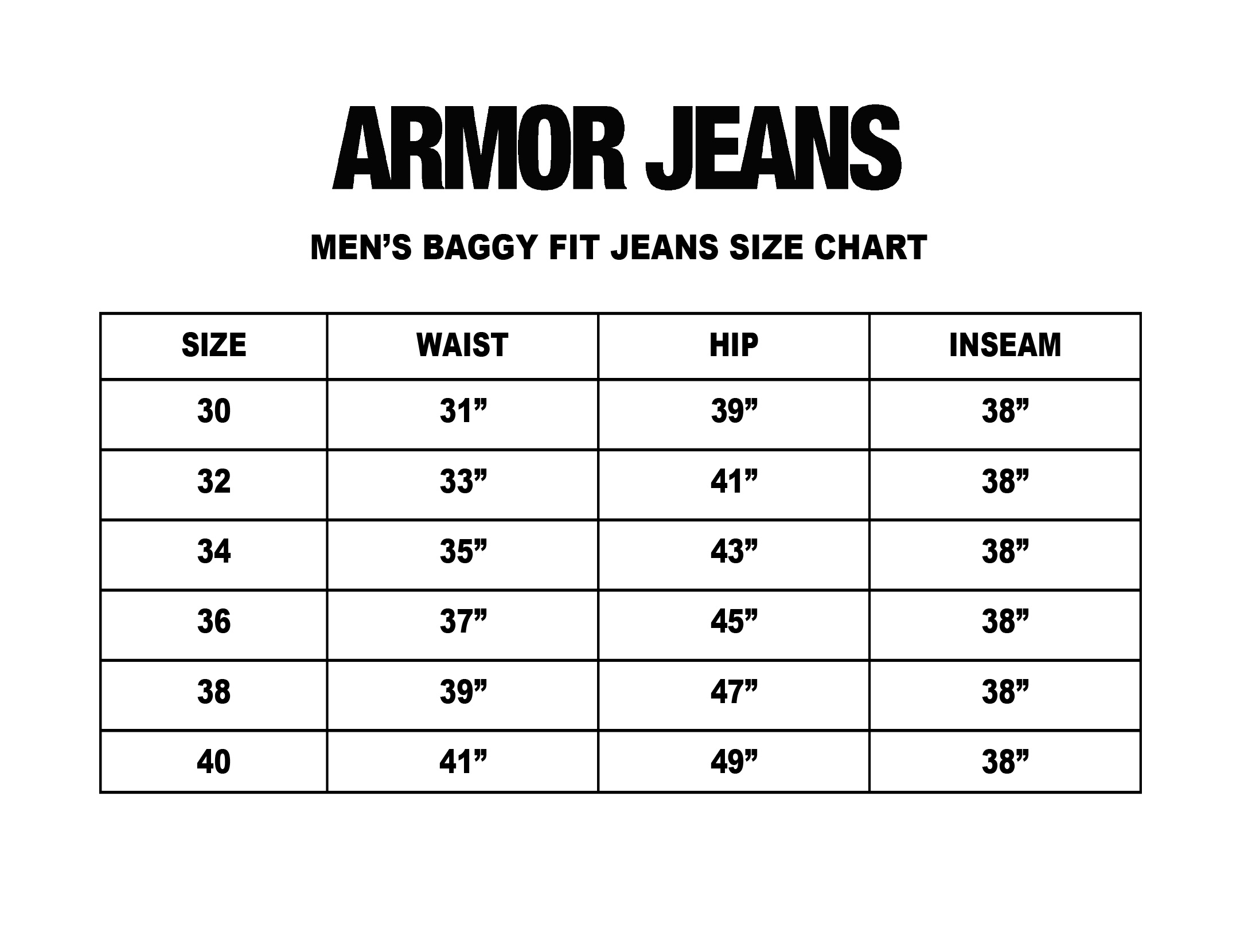 Lightly distressed blue baggy jeans by Armor Jeans, relaxed fit bottoms with a classic style and casual denim look.