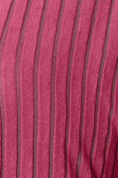 Basic Bae Full Size Ribbed Cocoon Cardigan - Plush Fashion Hub