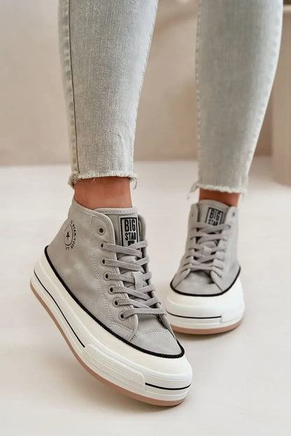 Big Start Suede Sneakers Step in style - Plush Fashion Hub