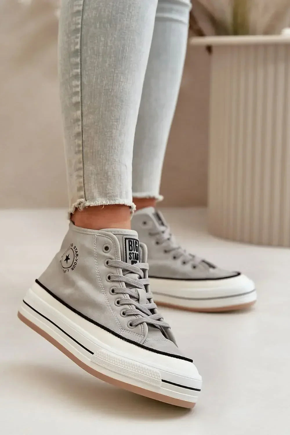 Big Start Suede Sneakers Step in style - Plush Fashion Hub
