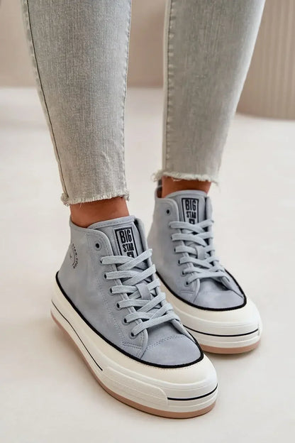 Big Start Suede Sneakers Step in style - Plush Fashion Hub