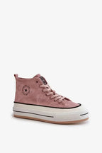 Women's suede sneakers by Plush Fashion Hub with comfortable casual design, perfect for walking and stylish everyday wear.