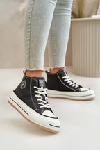 Women's plush suede sneakers by Plush Fashion Hub, comfortable casual walking shoes with stylish design and soft suede material.