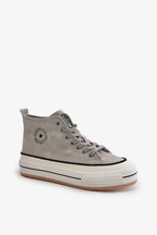Women's premium suede sneakers by Plush Fashion Hub featuring comfortable casual design and stylish step-in style.