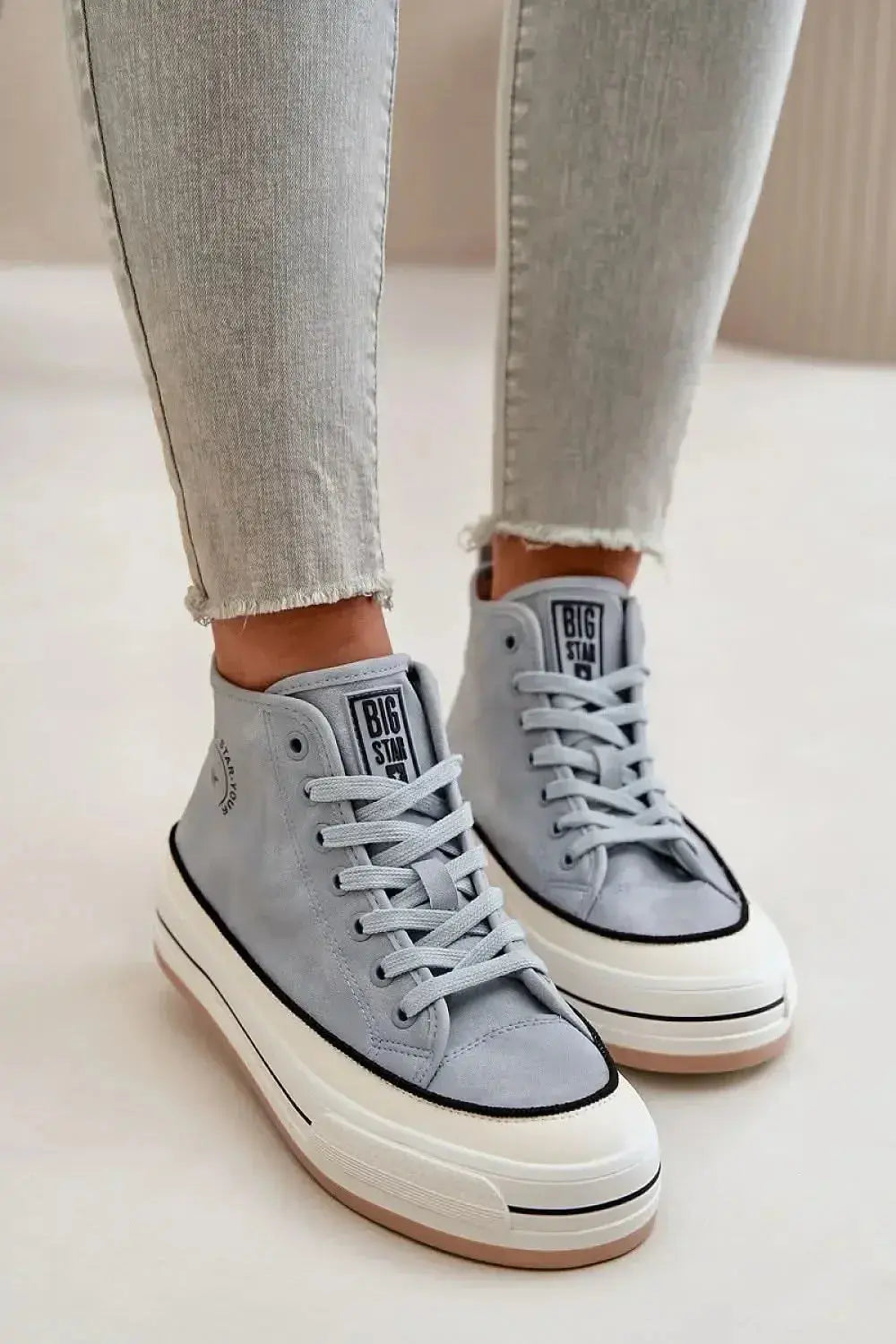 Women's plush suede sneakers by Plush Fashion Hub featuring stylish casual design and comfortable step-in footwear.