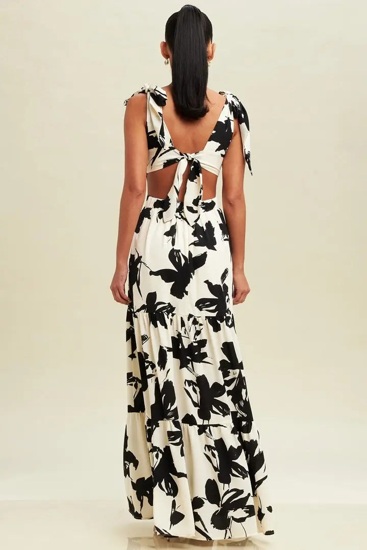 Black & White Beach Maxi Pretty Little Patriot