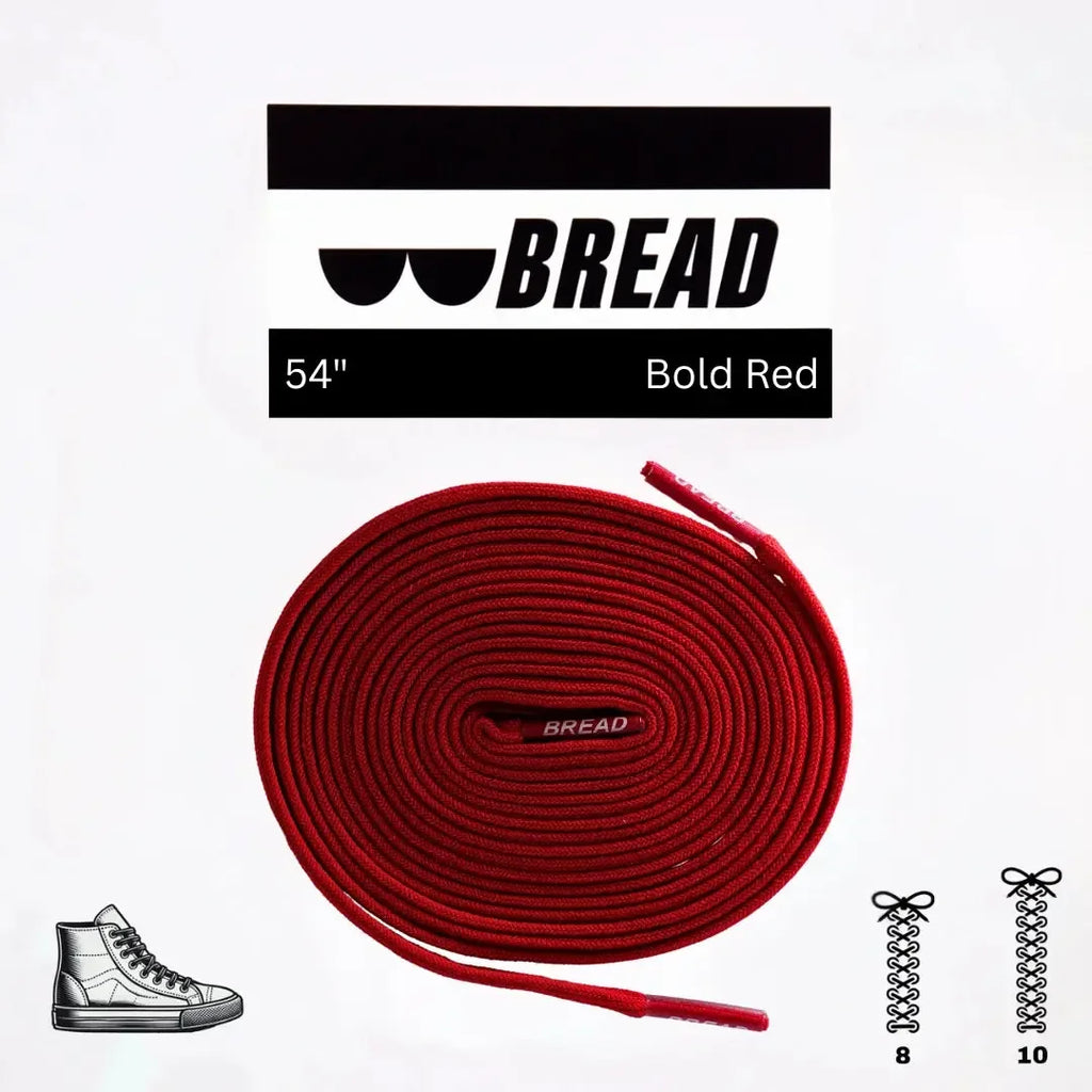 Red elastic shoelace from Plush Fashion Hub, featuring a bold color and flexible design for easy lacing and secure fit.