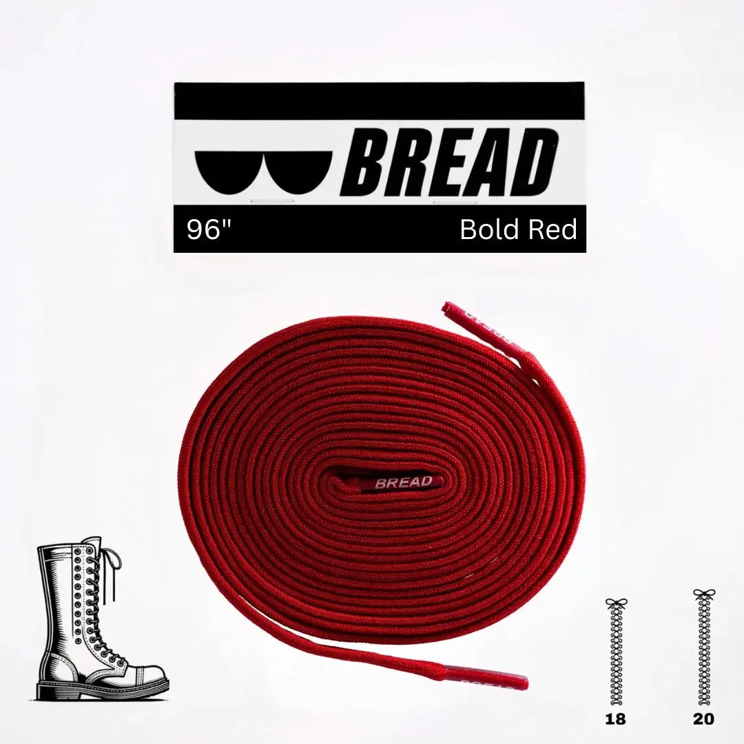 Red elastic shoelace by Plush Fashion Hub, showing a close-up of the vibrant, stretchy lace material for athletic or casual shoes.