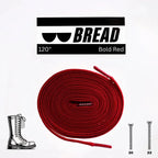 Red elastic shoelaces from Plush Fashion Hub, showing a close-up of the vibrant, stretchy laces suitable for sneakers.