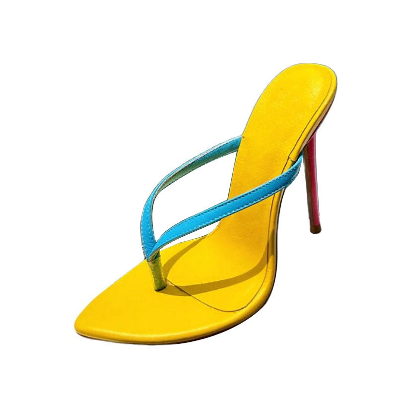 Elegant plush leather pointed-toe stiletto mules by Plush Fashion Hub, showcasing sleek heels with a refined design.