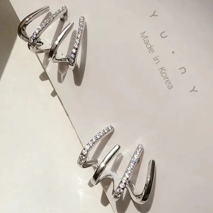 Trendy Attic Store01 women's earrings and ear studs, featuring modern fresh style, displayed against a neutral background.