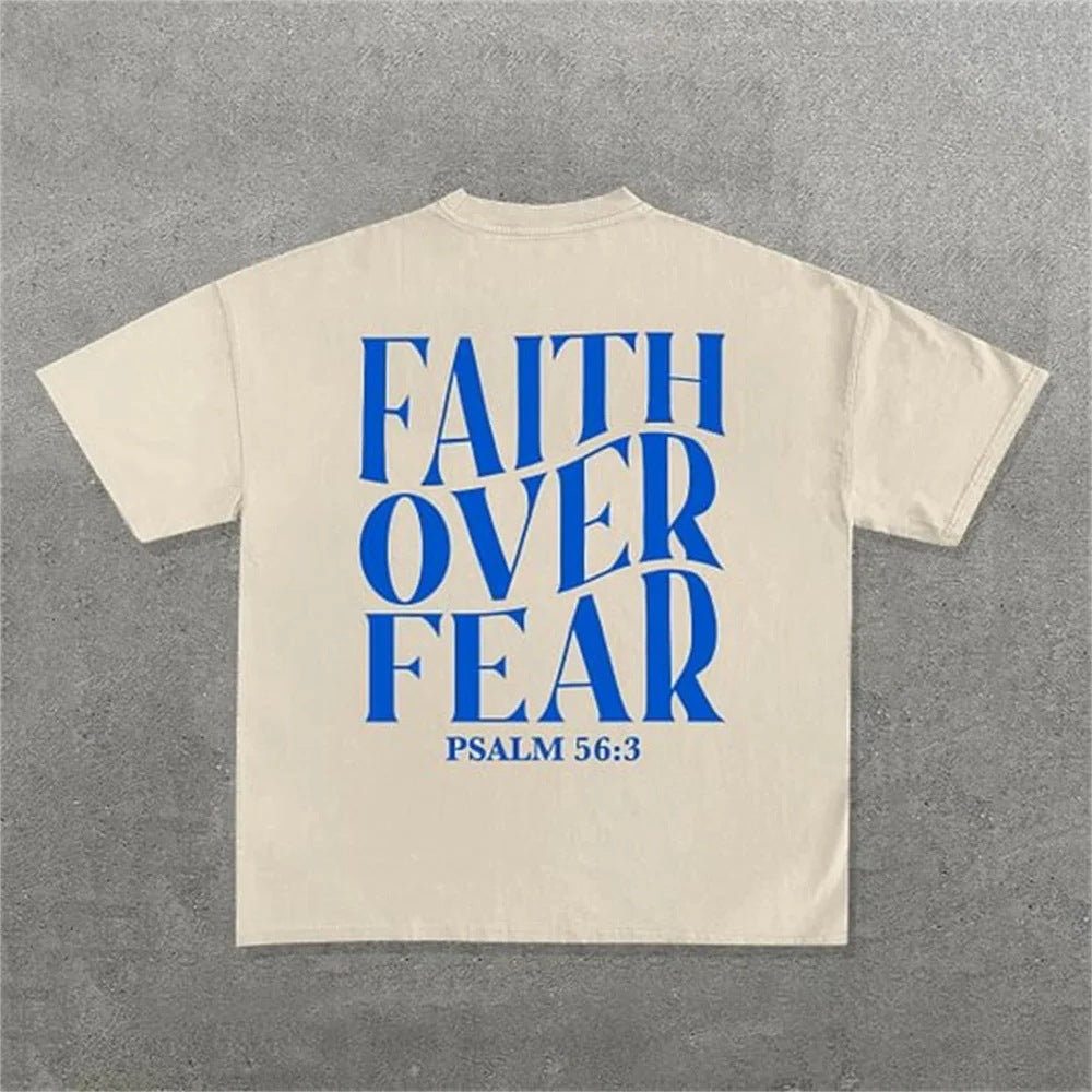 Oversized eprolo fashion T-shirt with letter pattern design, casual fit, featuring bold printed letters on soft fabric.