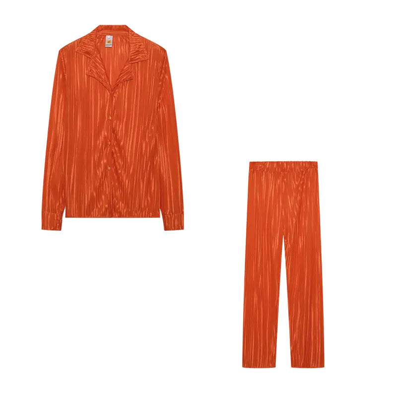 Plus size women's casual multi-color outfit from Trendy Attic Store01, featuring a stylish and comfortable coordinated set.
