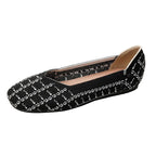 Beijing style woven flat shoes for women featuring intricate woven design and comfortable slip-on style from Trendy Attic Store01.
