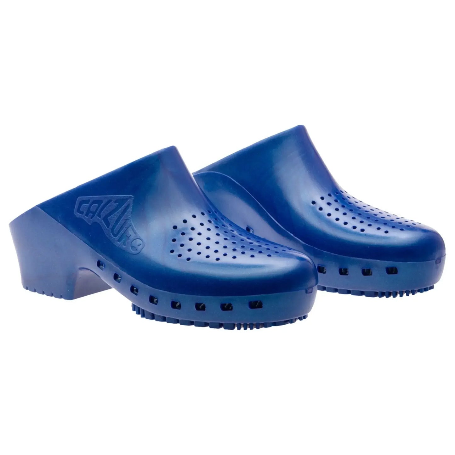 Calzuro Classic With Holes Metallic Blue - Plush Fashion Hub