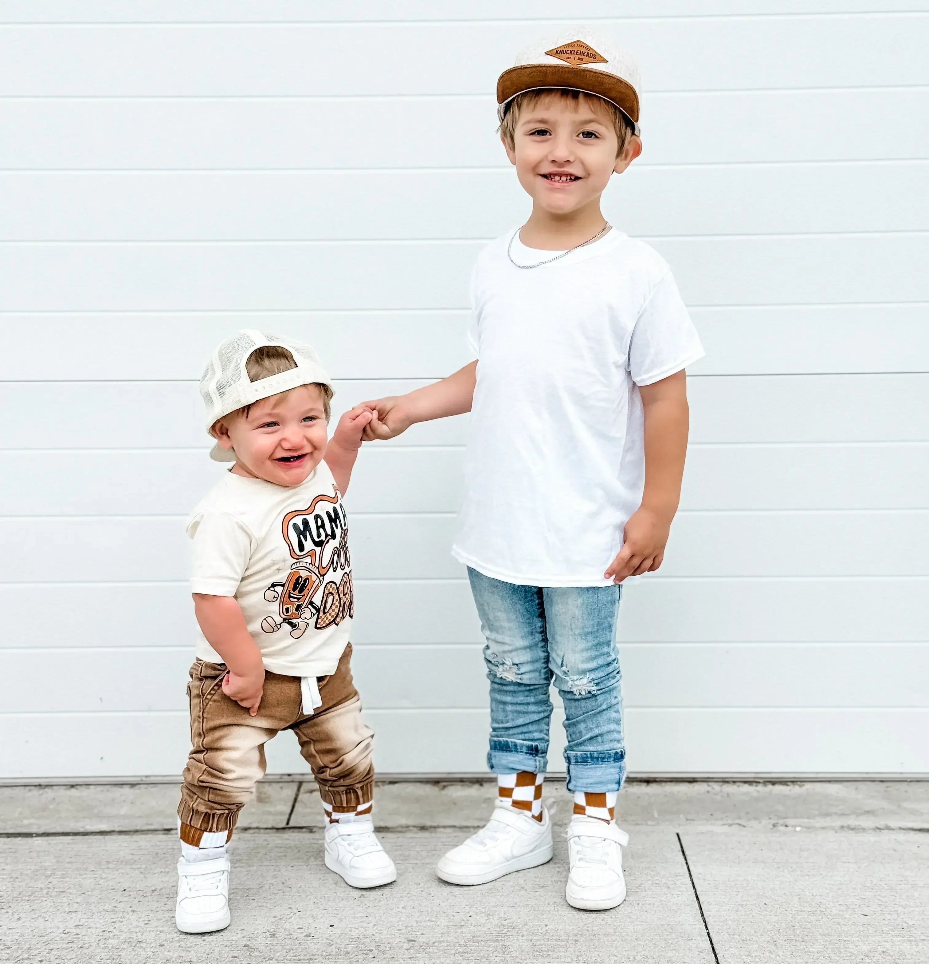 Camel Checker - Plush Fashion Hub