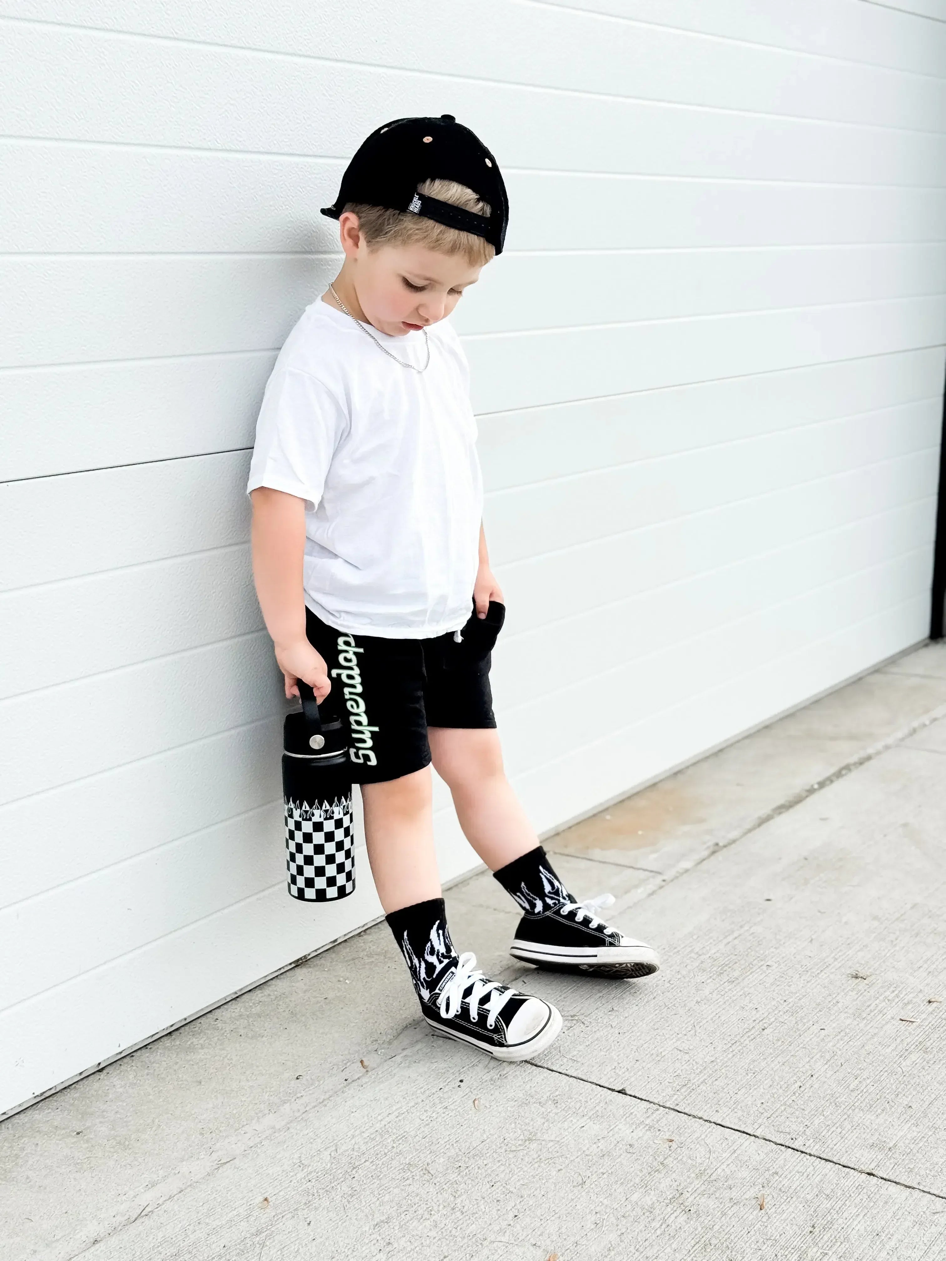 Checker Flame - Plush Fashion Hub